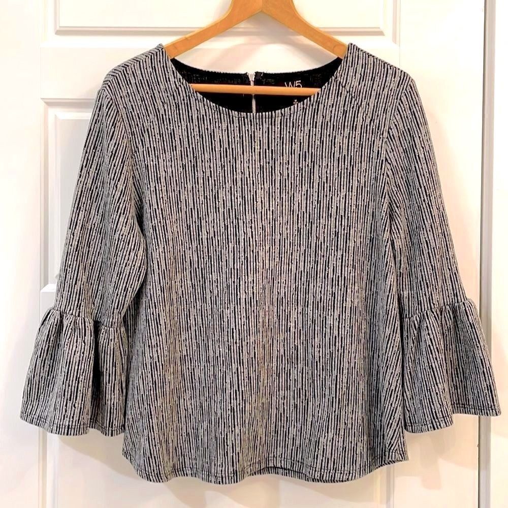 Anthropologie Preppy Knit Blouse